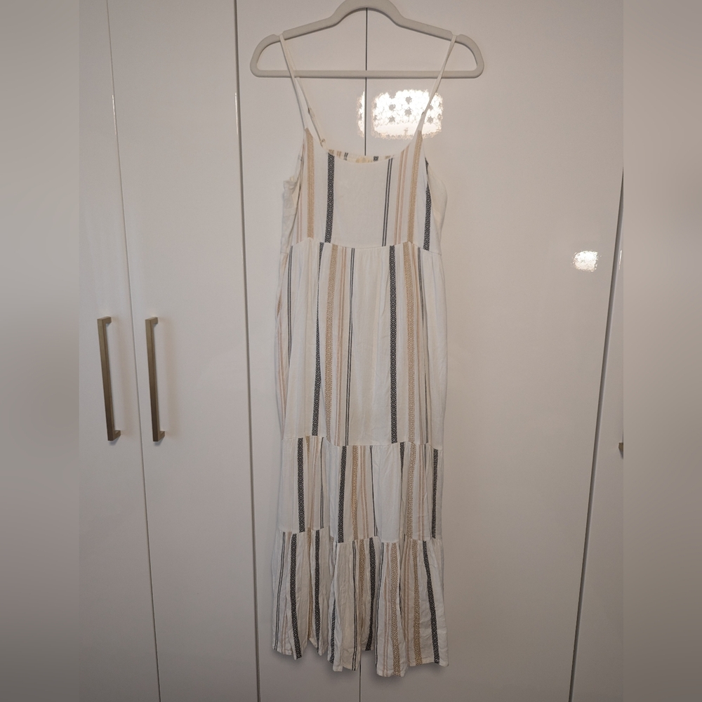 Rag Poets Anthropologie Tiered Dress